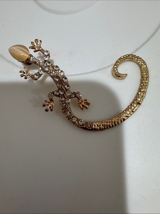 Other - Gold Crystal Cuff Earring- left